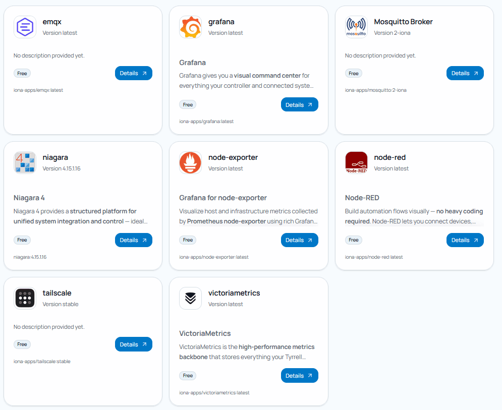 Illustrated software deployment modules into building controllers